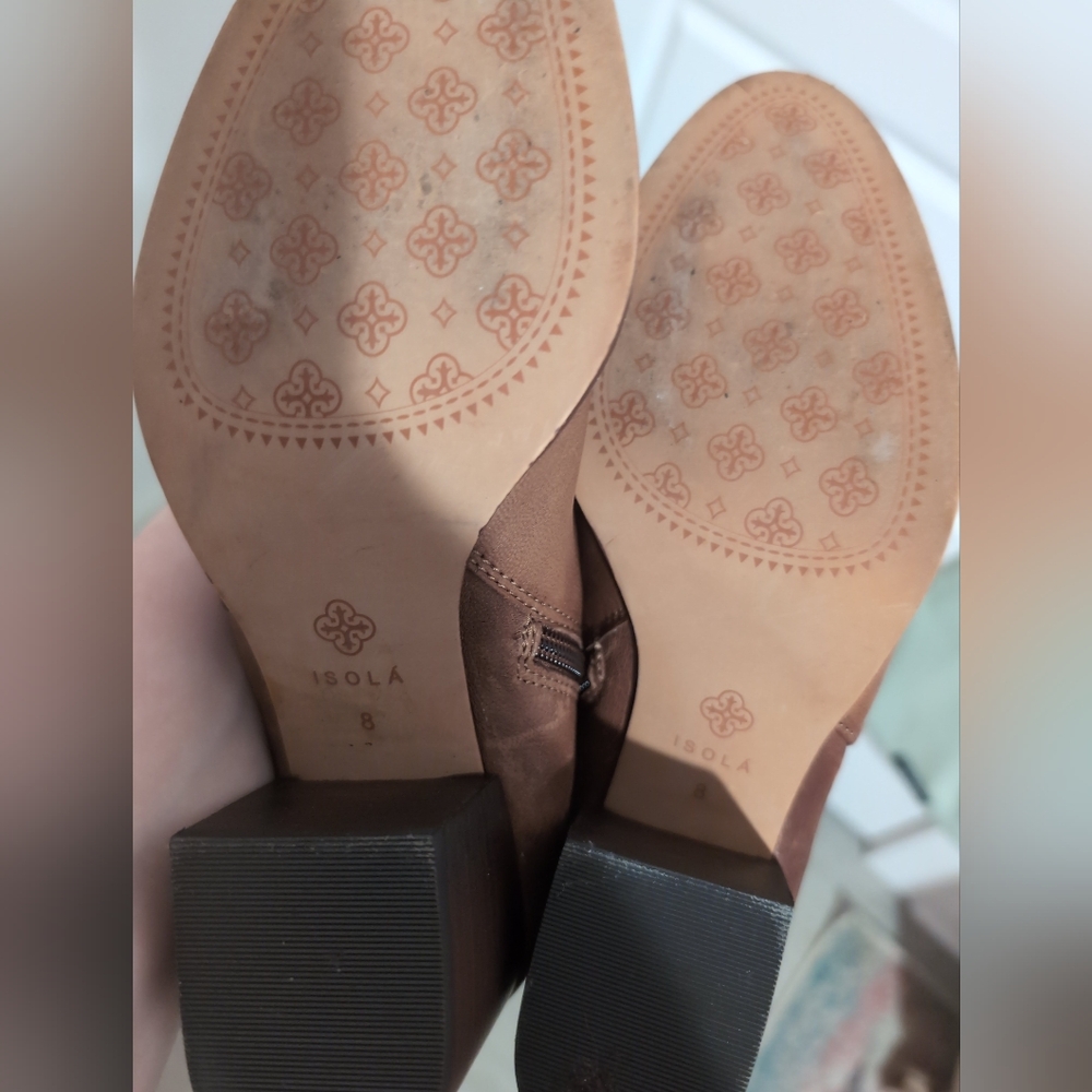 Isola brown booties - Picture 2 of 3